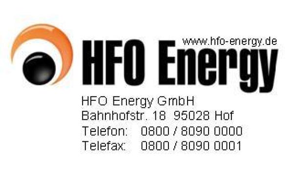 Strom vermitteln über den unabhängigen Energie-Distributor HFO Energy GmbH (Hof/Saale)...