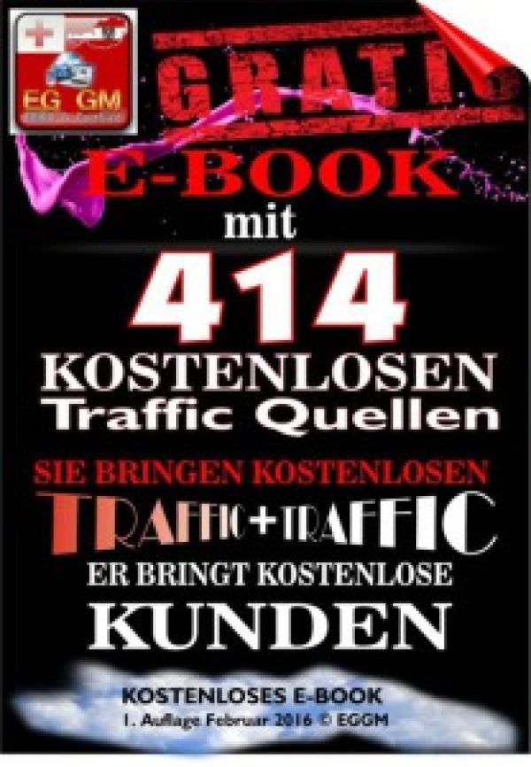 Mit dem Gratis EBook Traffic maximieren.