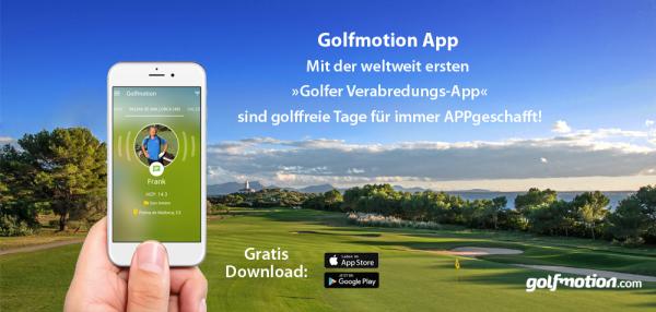 Mit Golfmotion endlich nicht mehr alleine golfen 