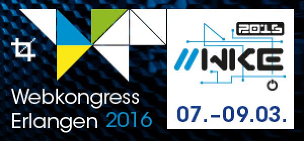 Jetzt Last-Minute-Ticket zum Webkongress Erlangen 2016 sichern