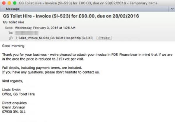 Banking-Trojaner Dridex schlägt wieder zu