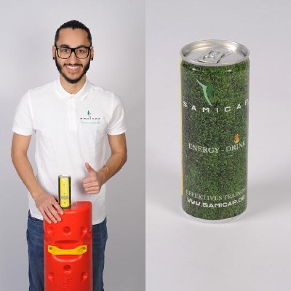  Neuer Energydrink von Samicap 