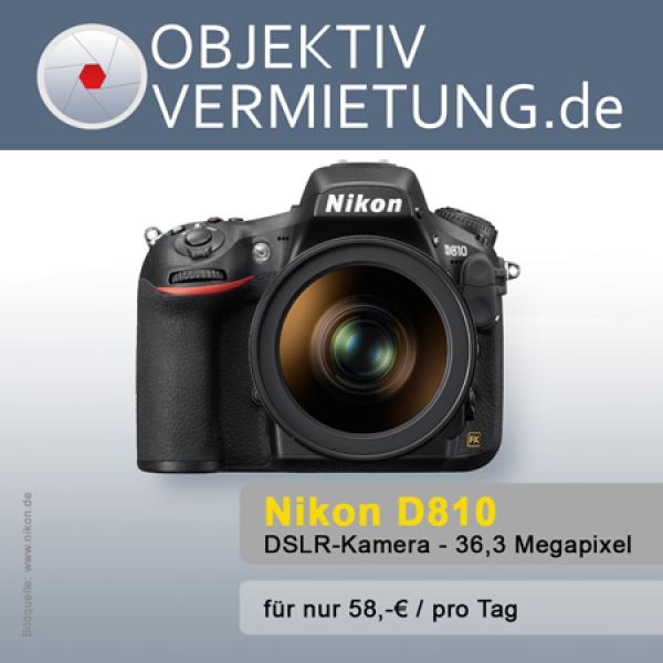 objektivvermietung.de baut Kamera-/Objektivangebot um Nikon & Neuheiten von Canon, Sony, Sigma, Zeiss, DJI aus