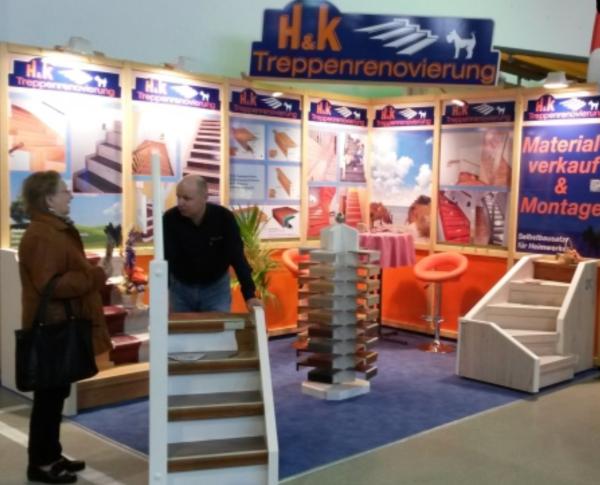 Die HK-Treppenrenovierung auf der Bau Zwickau 11. bis 13.März 2016