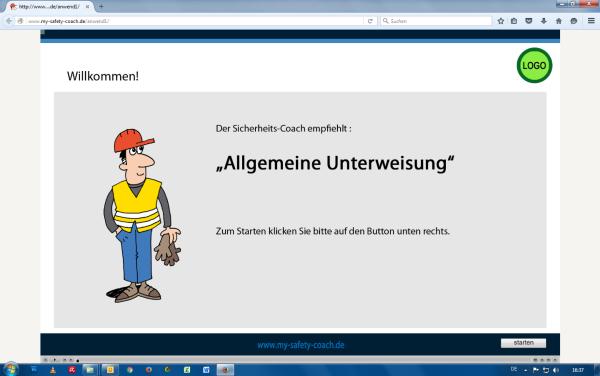 Neue Software für Sicheheitsunteweisungen nach §12 ArbSchG und §4 DGUV-Vorschrift 1