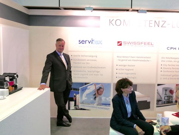 Servitex präsentierte auf der ITB 2016 erfolgreich neues Standkonzept