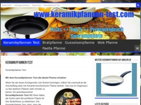 Unabhängiger Keramikpfannen Test von keramikpfannen-test.com