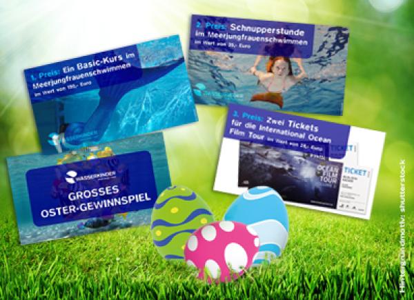 Großes Oster-Gewinnspiel: WASSERKINDER verlost tolle Preise rund um's Mermaiding