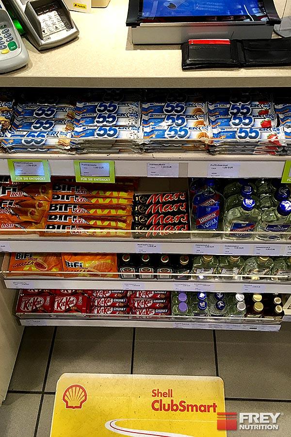 FREY Nutrition bei Shell erhältlich