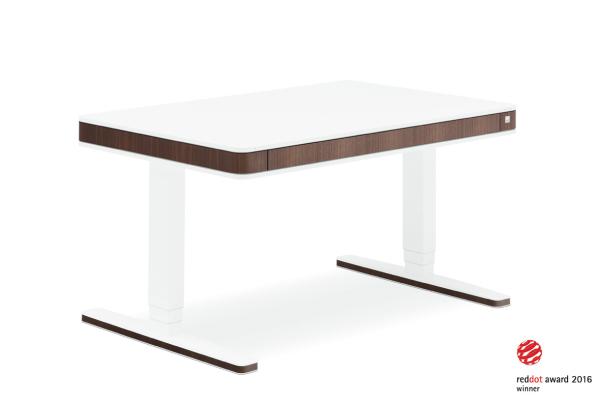 Ausgezeichnet mit dem Red Dot Award 2016: Schreibtisch moll T7 aus der Designlinie moll unique