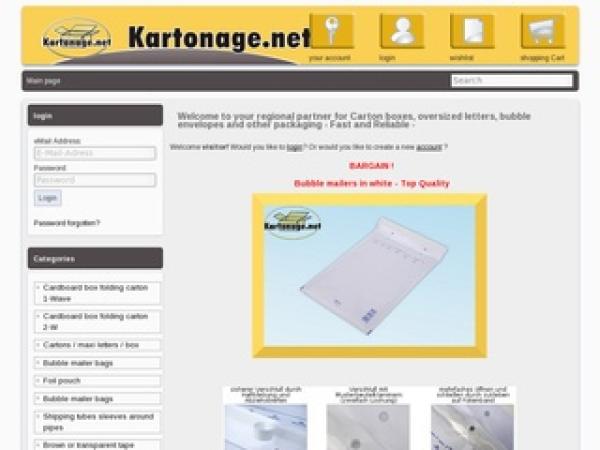 kartonage.net - hochwertige Kartons einfach online kaufen