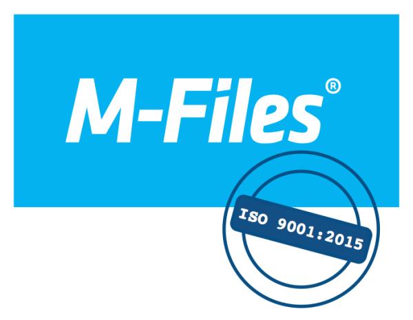 M-Files erhält ISO 9001:2015-Zertifizierung
