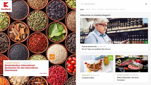 Kaufland setzt auf die digitale Generation: Neues Online-Magazin macht Lust auf Lebensmittel