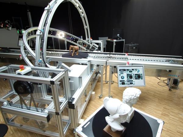 HMI 2016: Fraunhofer-3D-Scantechnologie ermöglicht vollautomatisierte Digitalisierung