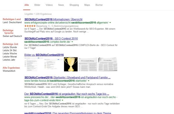 SEO Blitz Contest 2016: Der Sieger steht fest