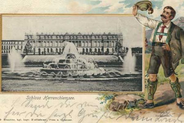 "Mein schönstes Andenken von Schloss Herrenchiemsee"