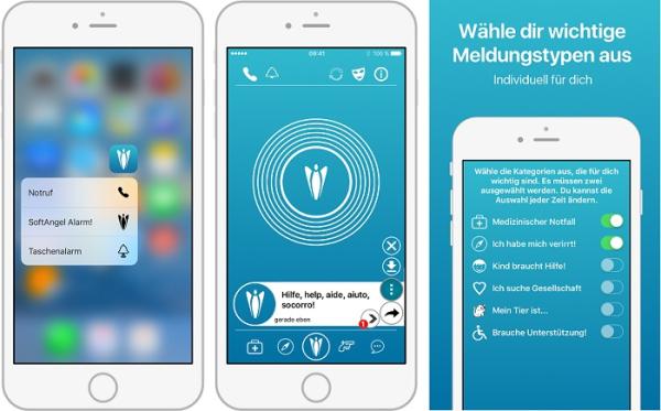 SoftAngel: Neue Notruf- & Hilfe-App auf Bluetooth-Basis - netzunabhängig zuverlässig