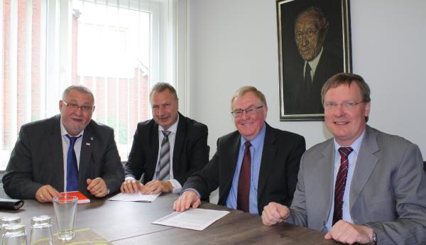 Breitbandversorgung - IfKom im Gespräch mit Bundestagsabgeordneten Reinhold Sendker