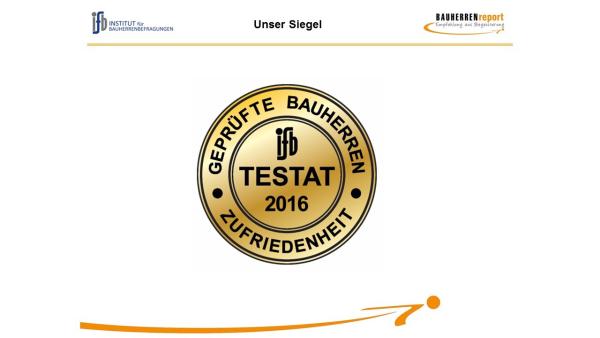 Pressemitteilung BAUHERRENreport GmbH: Gute Qualität verdient die Chance zur Alleinstellung!