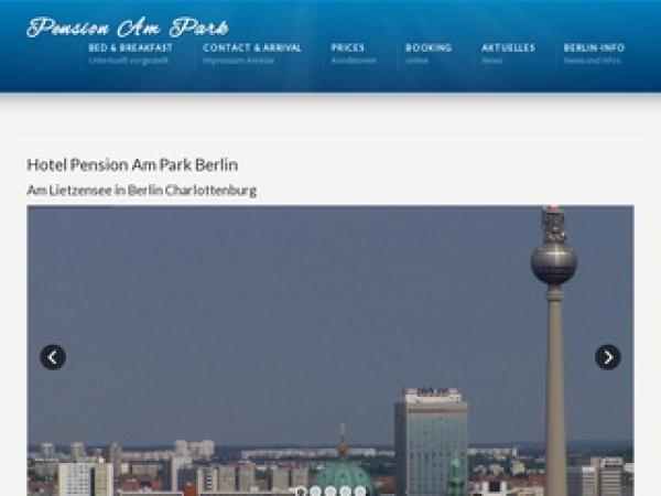 Hotel Pension Am Park Berlin - Am Lietzensee in Berlin Charlottenburg