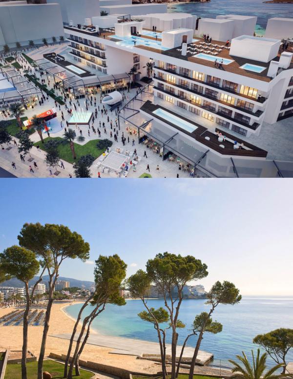 Mega-Projekt Repositionierung von Magaluf geht sehr gut voran