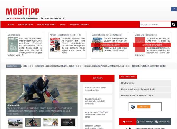 Neue Internetplattform für mobilitätsbehinderte Menschen online