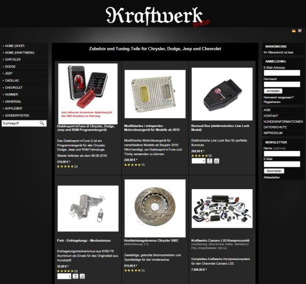 Originalteile und exklusives Zubehör für US-Cars