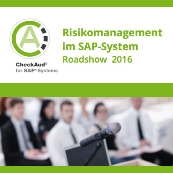 CheckAud Roadshow: Strukturiertes Risikomanagement im SAP-System 