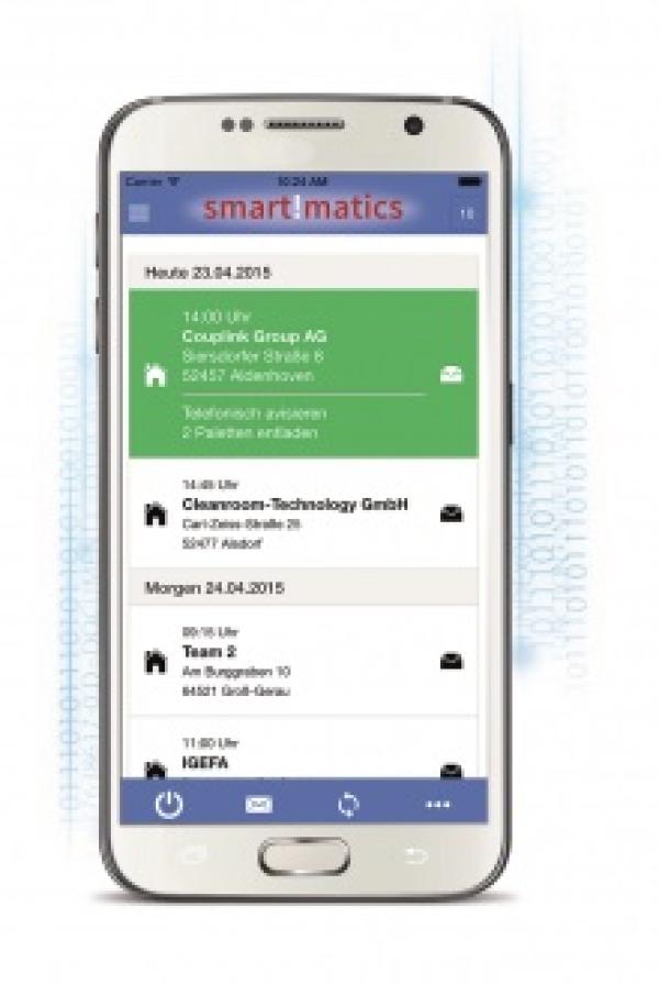 Telematik-App "smart!matics" überzeugt NTG Logistics