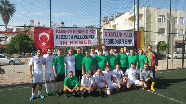 Ein Freundschaftsspiel in Kemer