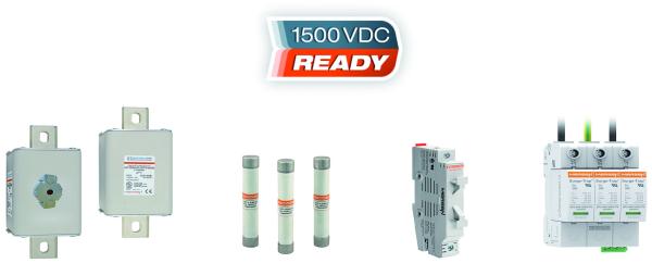 Erstes umfassendes Produktsortiment von 1500 V DC Komponenten für die Photovoltaik