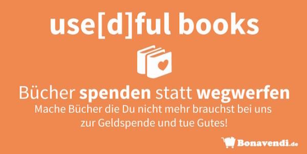 Spenden statt wegwerfen: Das StartUp Bonavendi sammelt Bücher auf dem LISAR Bücherflohmarkt