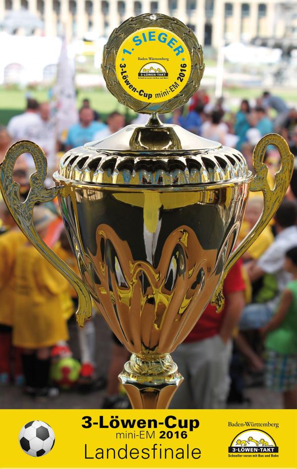 3-Löwen-Cup mini-EM bei Deutschlands größtem Grundschul-Fußballturnier