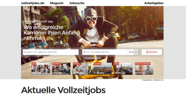 vollzeitjobs.de - Die neue Jobbörse für Fach- und Führungskräft