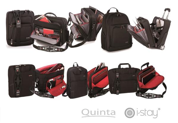 Neue i-stay Fortis und FineLine Laptop-Taschen bei Quinta