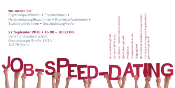 Job-Speed-Dating in der Sozialbranche