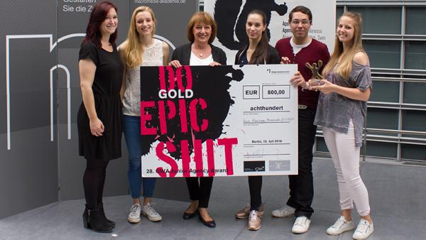 GWA Junior Agency Award: GOLD für Hochschule Macromedia