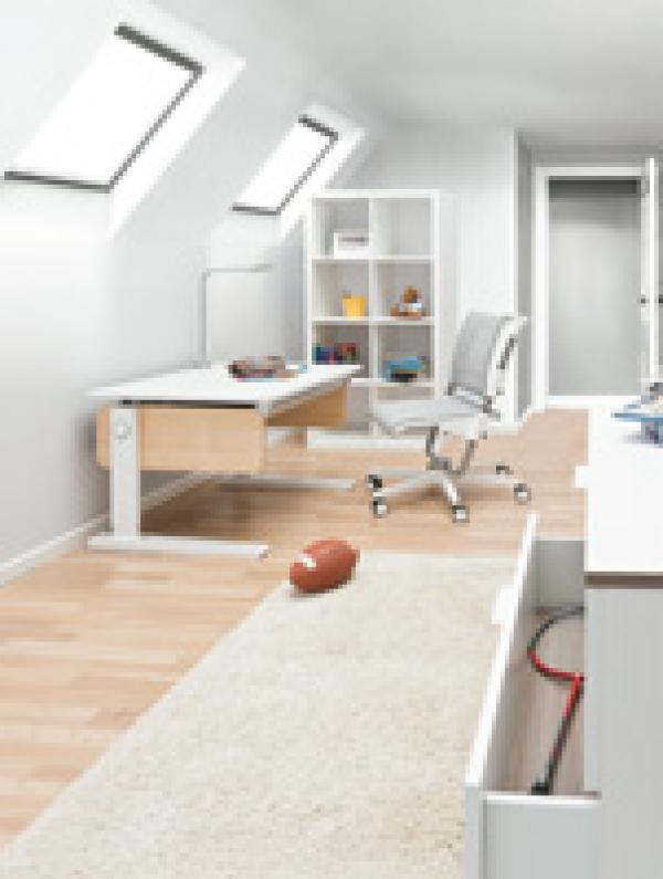 Große Ideen für kleine Kinderzimmer: Schülerschreibtische für jede (Raum-)Situation