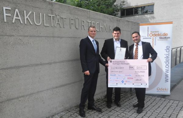Reifegradmodell gewinnt Preis für die beste Abschlussarbeit "Digitale Transformation"