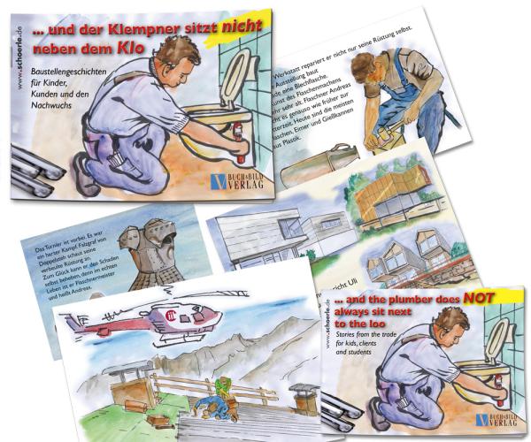 Ein Handwerker-Kinderbuch geht um die Welt
