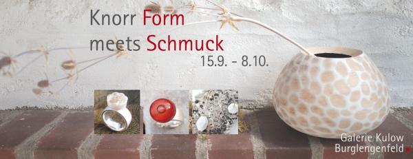 Ausstellung: Knorr Form meets Schmuck - Galerie Kulow Burglengenfeld