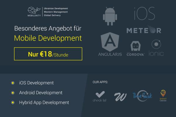 Mobile Lösungen der Firma Mobilunity aus der Ukraine