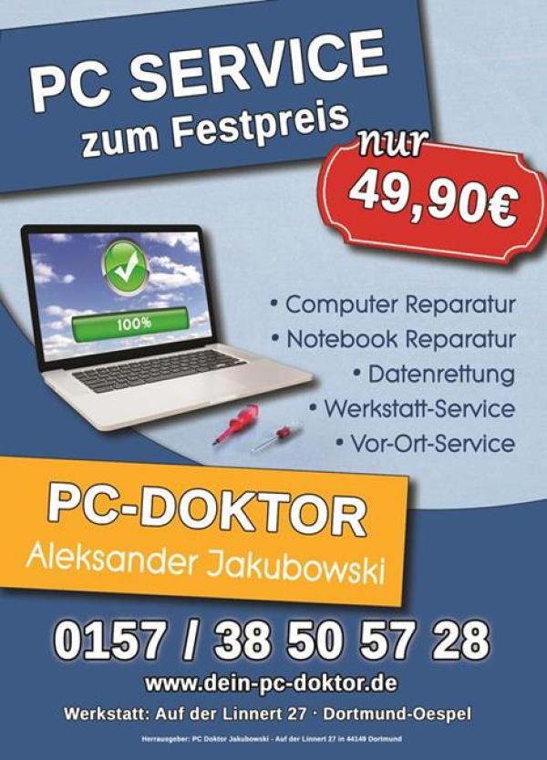 Bei PC-Problemen sofort zum PC-Doktor!