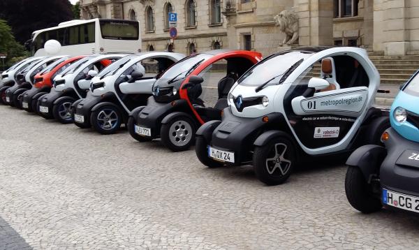 TWIZY - ein Fahrzeug für das "elektromobile" Europa