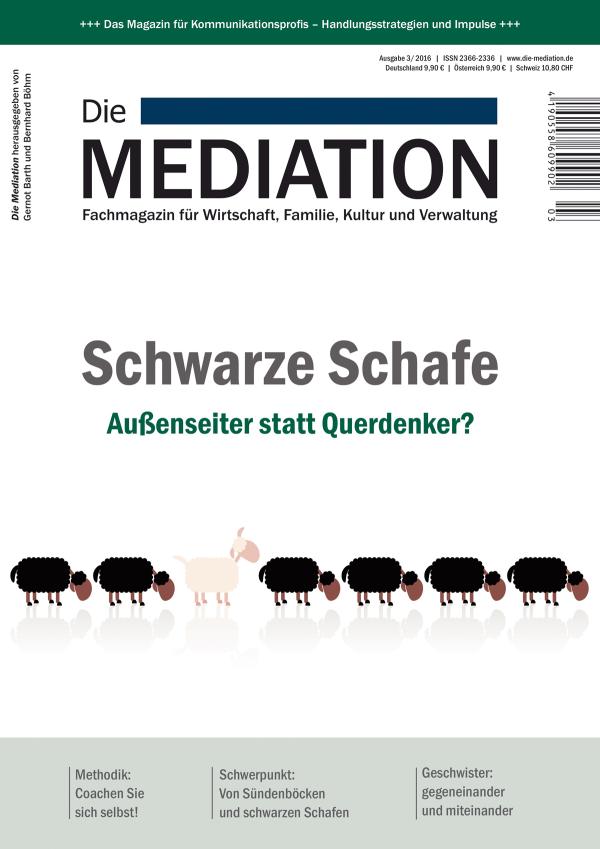 Fachmagazin zum Aktionspreis von 9,90 Euro "Schwarze Schafe - Außenseiter statt Querdenker?"