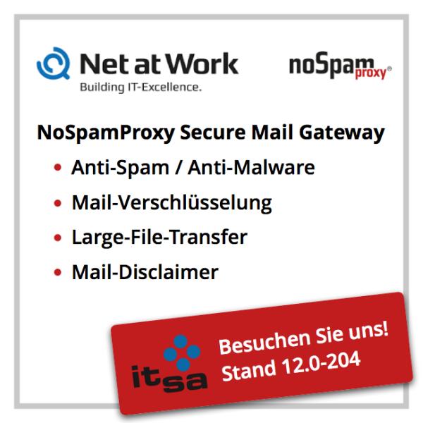 NoSpamProxy 11.1 auf der it-sa 