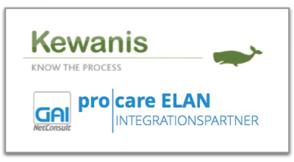 GAI NetConsult schließt Integrationspartnerschaft für  pro|care ELAN mit Kewanis
