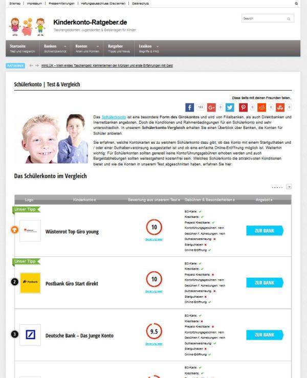 Weihnachtsgeschenk mit Nutzen - das Schülerkonto