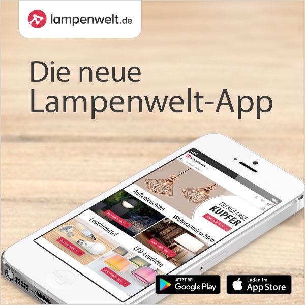 Beleuchtungsshopping per Handy - Die Lampenwelt GmbH stellt ihre runderneuerte Shopping-App vor