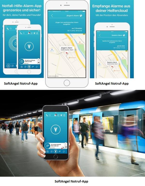 Notruf-App: SoftAngel 2.0 sorgt mit neuer Internet-Funktion für grenzenlose Sicherheit
